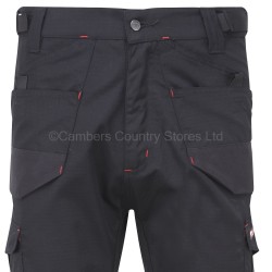Tuffstuff Elite Cargo Work Trousers With Rip Stop